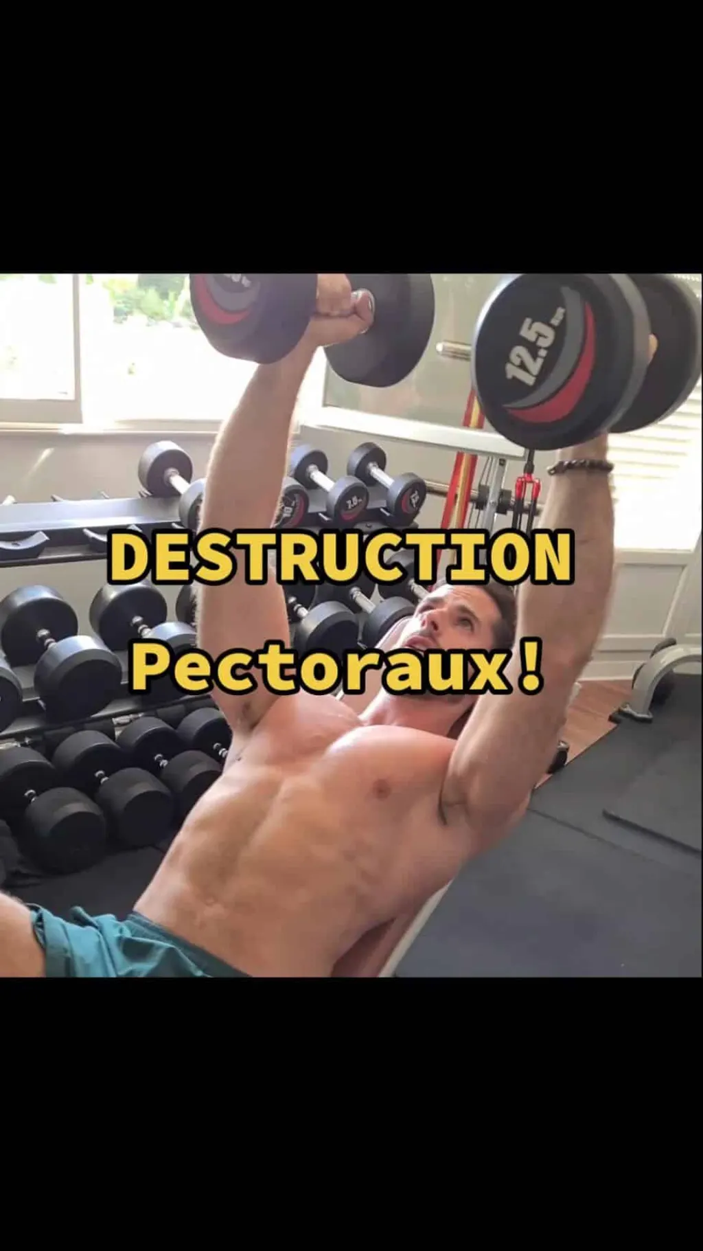 @sylvainliardet Enchaînement complet pour les pectoraux ! 1er exercice