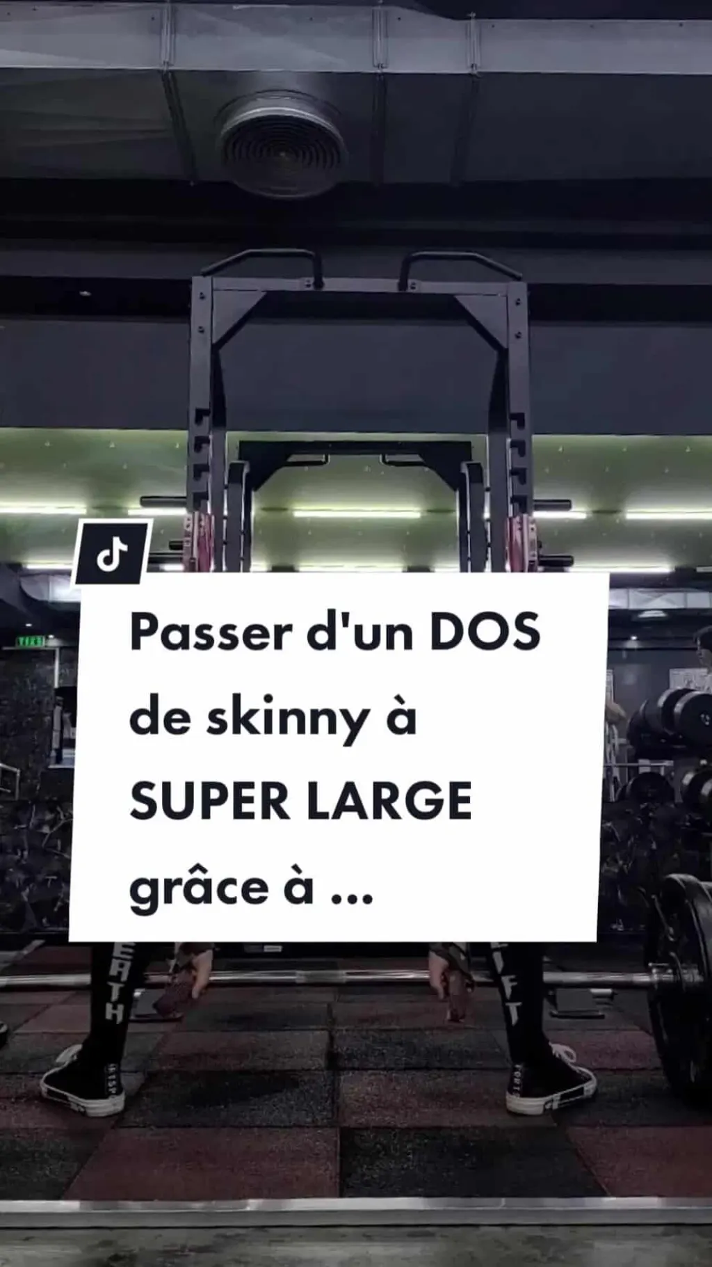 @thomas.ribemont Tu es skinny et tu veux un gros dos ? Aujourd'hui je