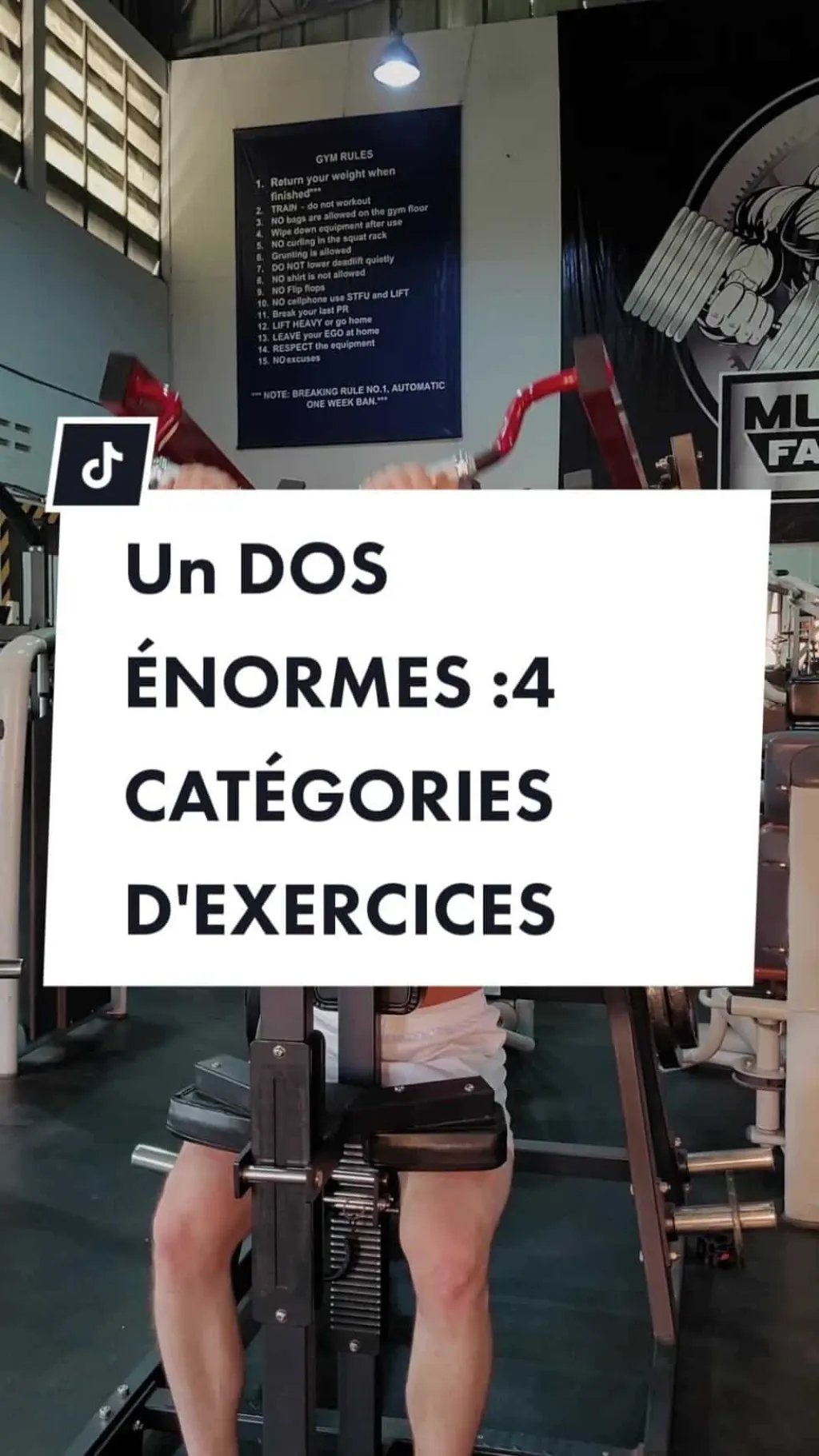 @thomas.ribemont Ton dos ne passera pas de maigre à musclé si tu n'as