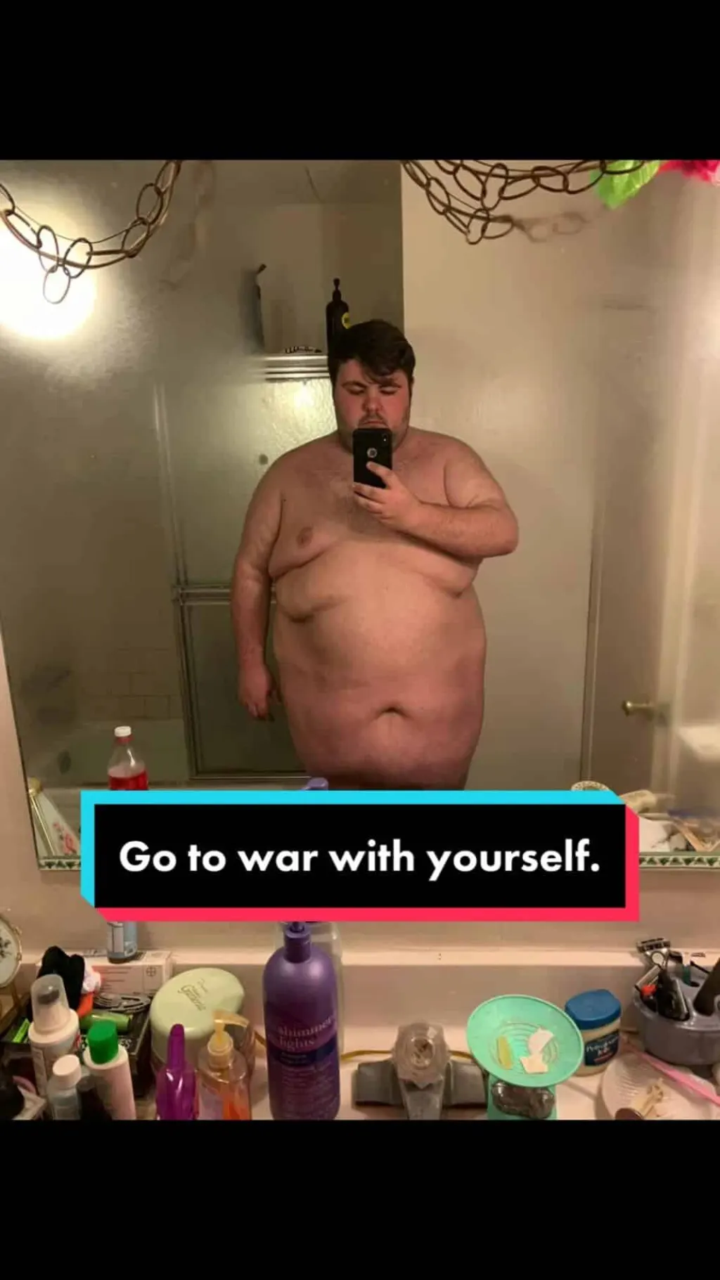 @msslwht Have you ever went to war with yourself? #vsg #fitness