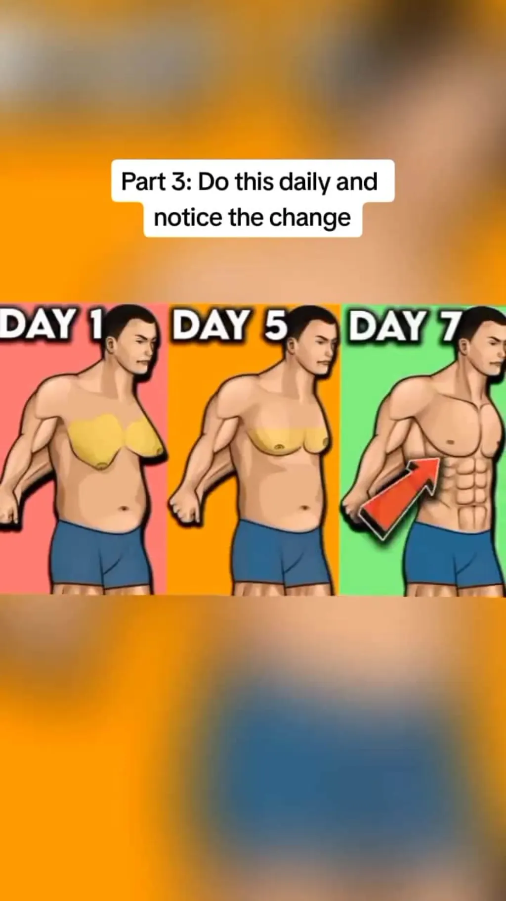 @fitnesstipss24 Part 3: Do this daily and notice the change#fitness