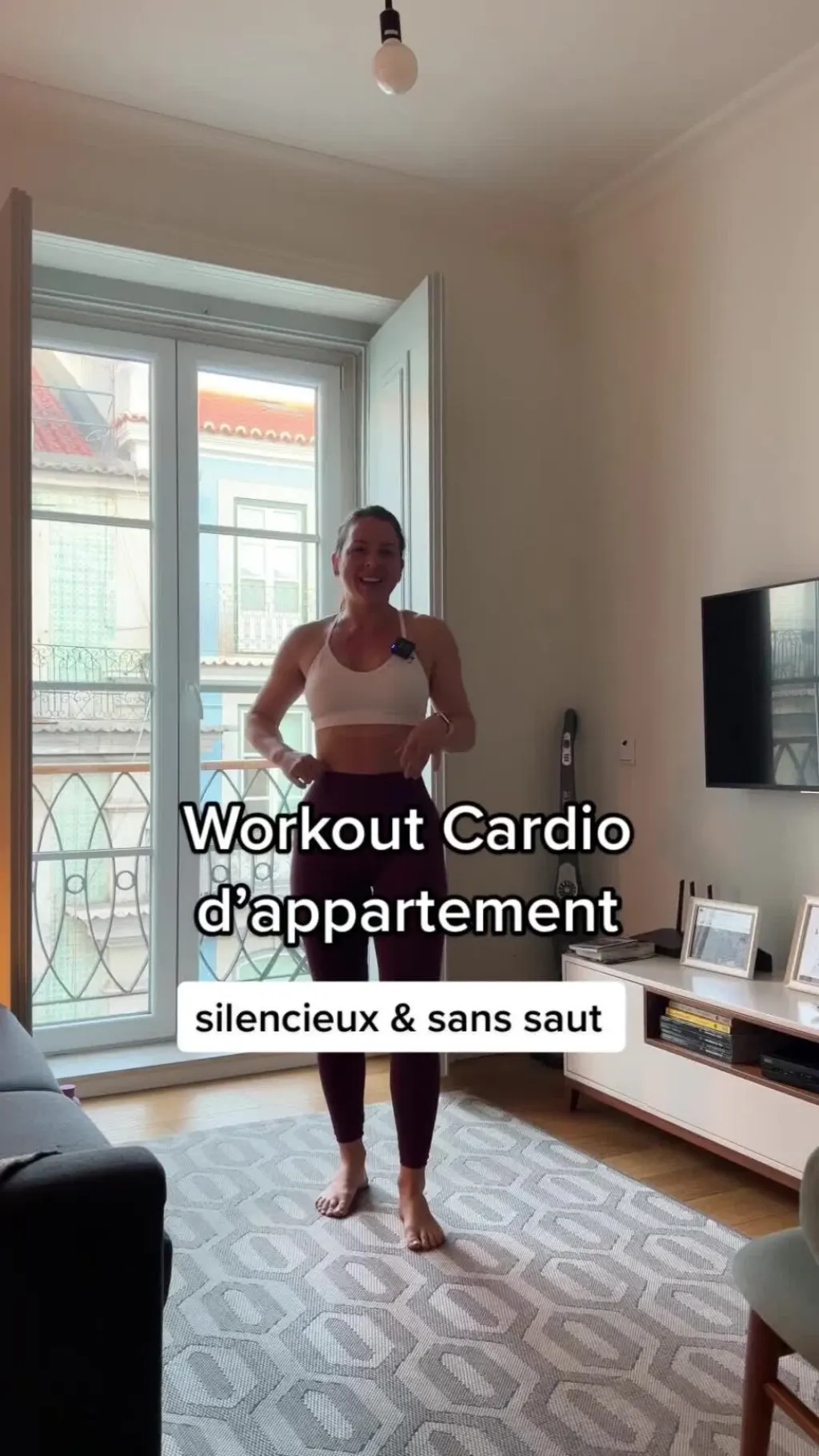 @julieann.ouellet Workout cardio silencieux et sans saut c’est un