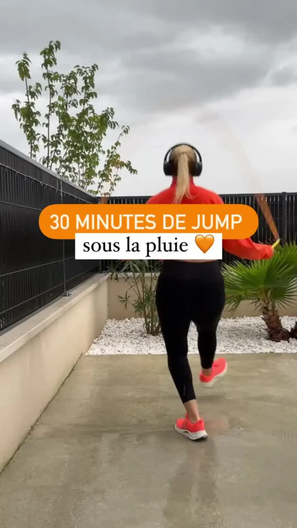 @jumpacademie 30 minutes de JUMP sous la pluie ! En direct LIVE de ce