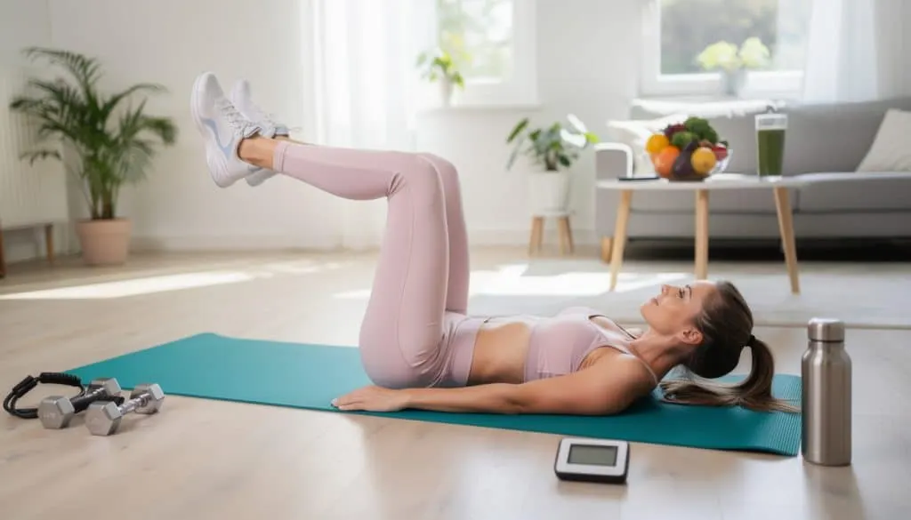 découvrez l’exercice 'jambes en tablette', une méthode efficace pour éliminer la graisse abdominale et renforcer vos abdominaux rapidement et durablement.