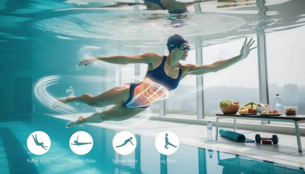 découvrez cet exercice de natation ciblant efficacement le ventre, idéal pour perdre du poids rapidement et renforcer votre silhouette.