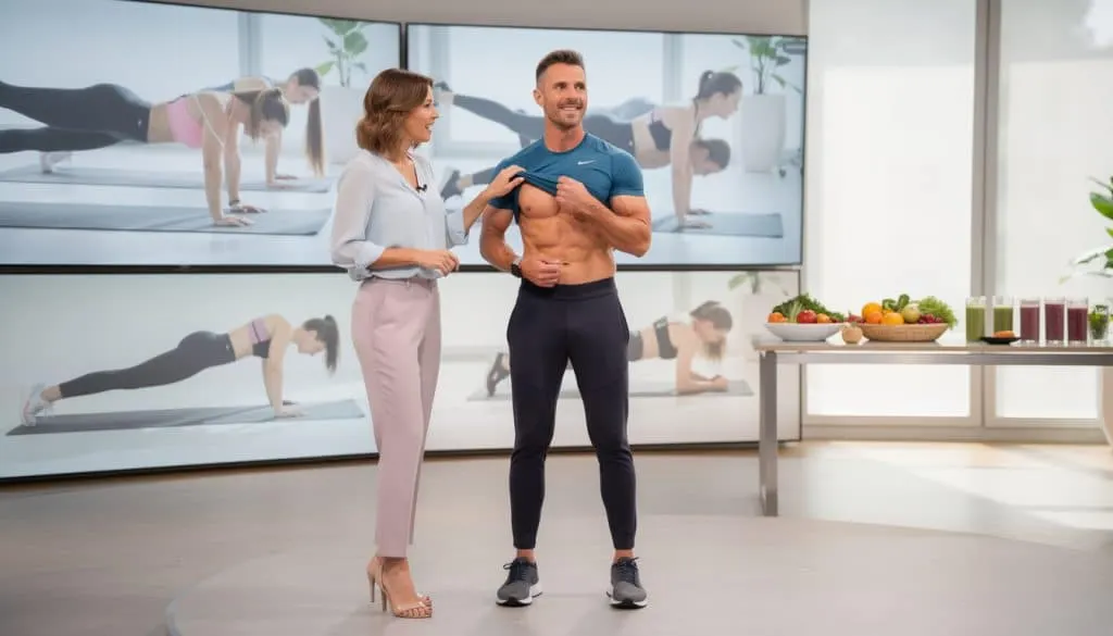 découvrez la réaction inattendue de laurie lorsque damien thévenot dévoile ses abdominaux en direct dans télématin, un moment qui fait sensation sur le plateau.