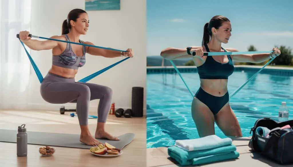 découvrez l'élastique de natation decathlon à moins de 4 euros, idéal pour tonifier vos abdominaux facilement chez vous ou à la piscine.