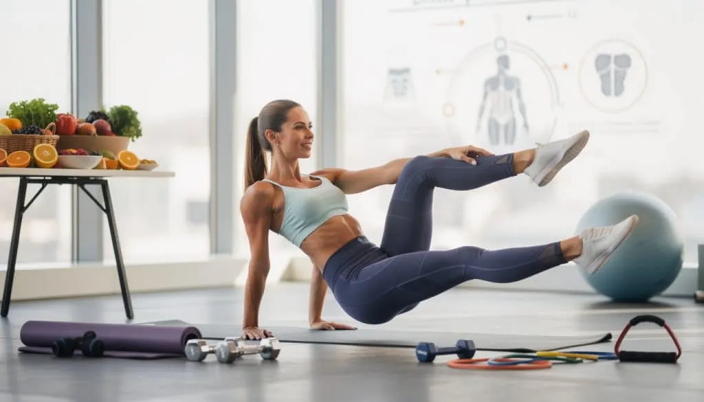 découvrez l'exercice incontournable recommandé par cette coach sportive pour sculpter des abdos visibles et renforcer votre ceinture abdominale efficacement.