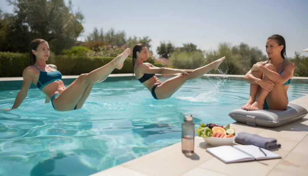 découvrez les 3 exercices aquatiques incontournables pour un ventre plat et des abdominaux sculptés, recommandés par un expert. transformez votre silhouette grâce à l'eau et gardez la forme !