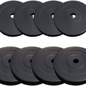 Gorilla Sports Disques Plastiques de 1,25 KG à 15 KG au Choix ou Lots