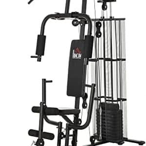 HOMCOM Station de Musculation - Entrainement Complet - développé