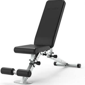 leikefitness GM5810 Banc de musculation réglable pliable avec