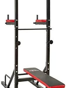 Station de Musculation, Multifonction, avec Dips Barre de Traction,