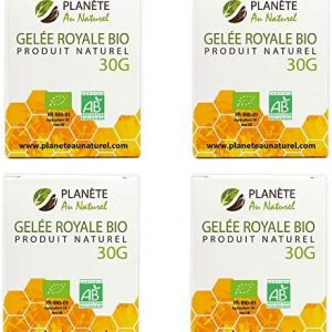 Gelée Royale Bio - 120g - 4 Boites de 30g