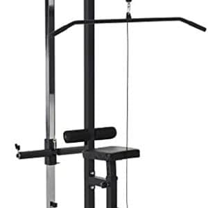 HOMCOM Station de Musculation pour tirage Poitrine - LAT pulldown