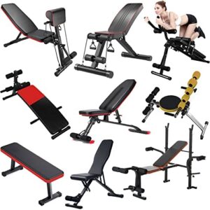 Banc de musculation réglable pour entraînement complet du corps - Banc