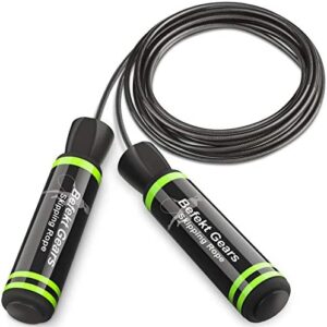 Befekt Gears Corde à Sauter, Jump Skipping Rope Réglable-Roulements à