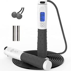 Corde à Sauter Sport, Te-Rich Corde à Sauter Sans Fil avec Compteur,