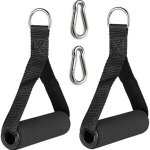 KARLOR 2 Pcs Poignées de Résistance, Poignée de Tirage Musculation