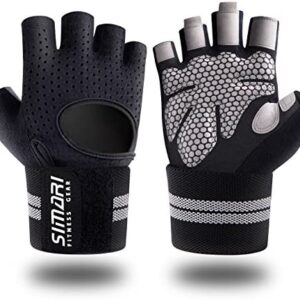 SIMARI Gants de Levage Gants de Fitness pour Hommes et Femmes,Support