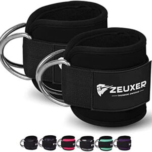 ZEUXER Sangle Cheville Musculation Poulie Rembourré, Réglable Ankle