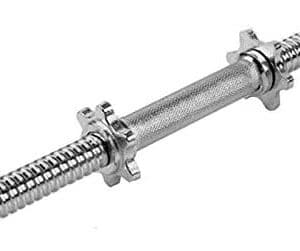 KOTTAO Barre d'halteres Musculation Fitness + Écrous (35cm long, 25mm