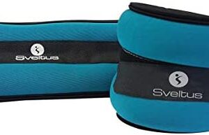 Sveltus 0961 Bandes lestées néoprène 2kg (la Paire 1kgx2 ) Adulte