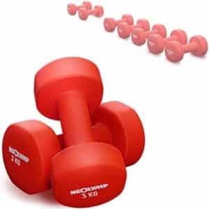 NEOLYMP Halteres musculation Set de 2 | halteres neoprene de fitness |
