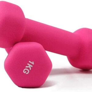 Perpetual Haltères 1KG / 2KG / 3KG / 12KG Néoprène Léger Petits Poids