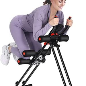 Costway Appareil à Abdominaux Pliable Multifonctions avec 3 Niveaux