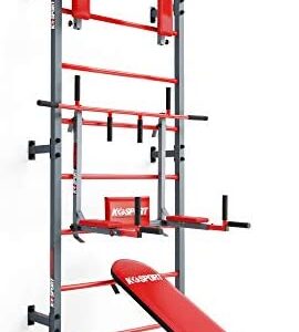 K-Sport Kit d'entraînement, Station de Musculation, avec Barres