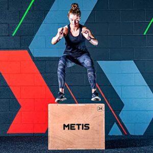METIS Box Jump Pliometrie 3-en-1 – Appareil Musculation, Fitness &