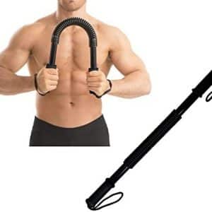 Ducomi Barre à Ressort de Résistance Flexible Twister, Rallonges de