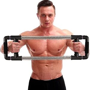GOFITNESS Barre de Musculation Super Push Down à Ressorts | Extenseur