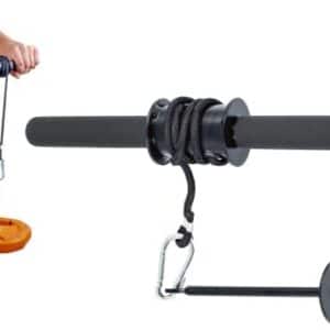 MuscleForge Appareil d'entraînement de l'avant-Bras, Wrist Roller for