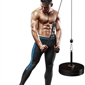 Poulie Musculation avec Corde Triceps Max Poids 50kg pour Exercice