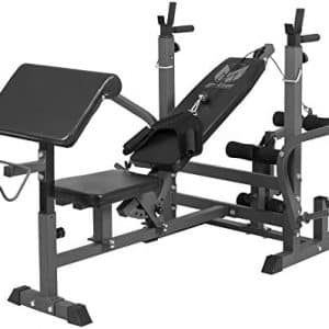 Gyronetics Banc complet multifonction avec repose barre et dips GN008