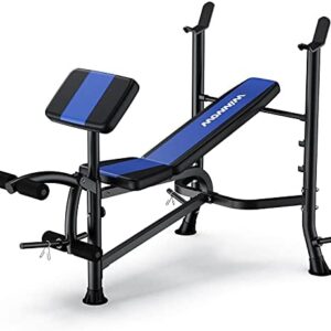 WINNOW Banc de musculation réglable avec extension de jambe et