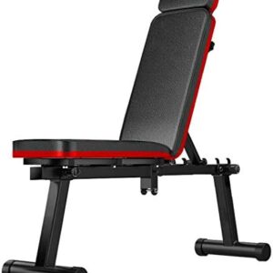 ZZLYY Musculation Banc, Banc De Musculation Complet avec Poids, Bancs