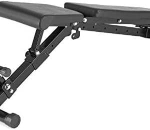 CAPITAL SPORTS Flaptor Banc de Musculation Pliant (Pieds antidérapants