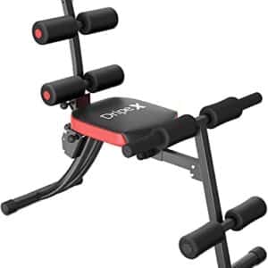 Dripex 6 en 1 Machine abdominale Réglable Banc de Musculation Pliable