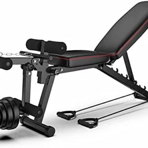HGTRH Banc De Musculation Pliable Inclinable, Banc Musculation Solide