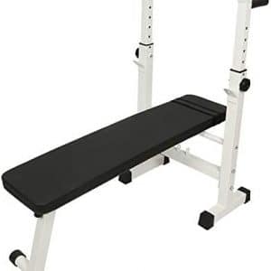 HUOLE Banc de Musculation Pliable Réglable Lit