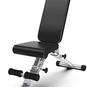 M-TOP Banc de Musculation Inclinable Déclinable Pliable Banc Réglable
