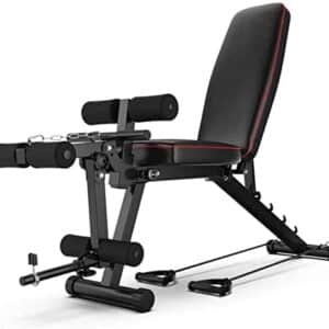 M-TOP Banc de Musculation Pliable Complet Petit, Pliable Banc