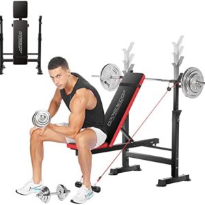OppsDecor Banc de musculation réglable pour musculation à la maison