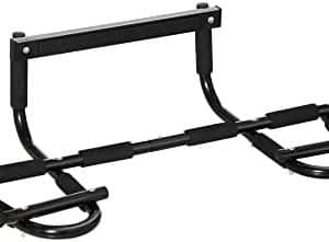 HOMCOM Barre de Traction Barre de Porte Barre de Musculation Support