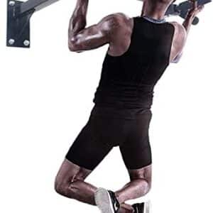 ISE Barre de Traction Murale, Barre de Fitness Fixation Murale Plafond