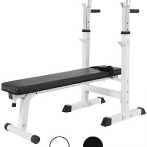 Gorilla Sports Banc de Musculation avec Support de Barres