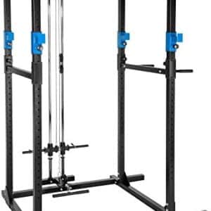 TecTake Cage Station de Musculation Mulitfonction, avec Barres à Dips